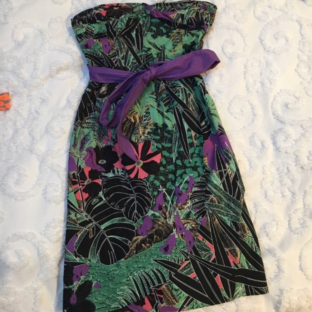 Strapless Anthropologie Dress, Size 2